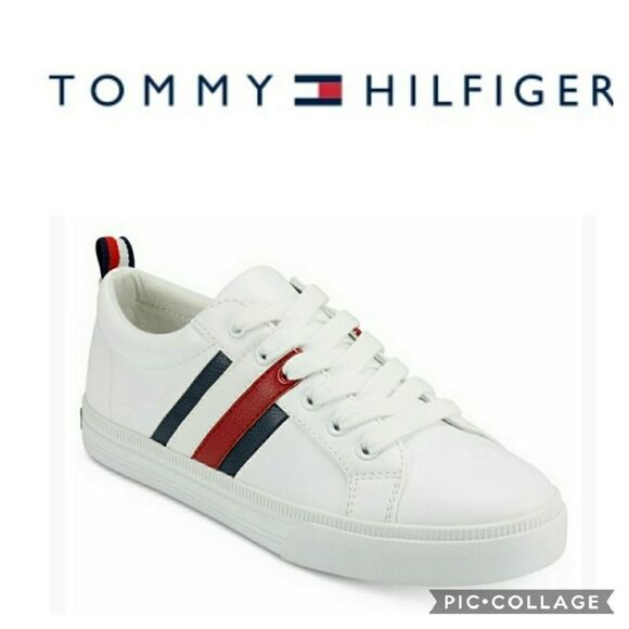 Tommy Hilfiger Lireai White Sneakers - Picture 1 of 6